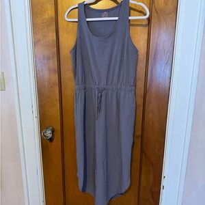 CALIA by Carrie Underwood Charcoal Midi Dress